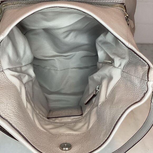 Coach Madison Pebbled Leather Phoebe Shoulder Bag - Picture 14 of 15